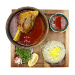 Baghali Polo with Lamb Shank