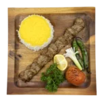 Beef Kobideh Kebab Combo (1 skewer)